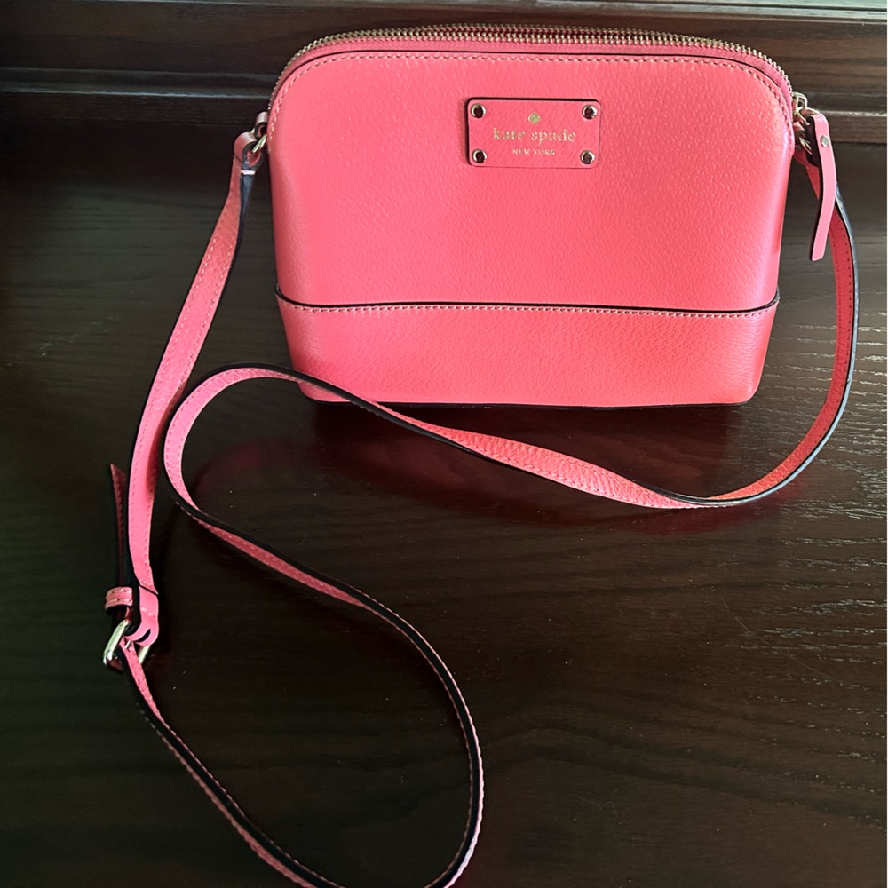 Kate Spade Vibrant Pink/Coral Crossbody Bag